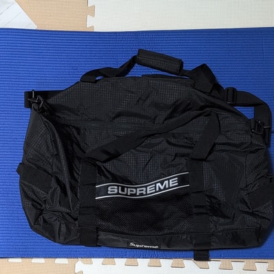 Supreme Duffle Bag 2023FW "Black"