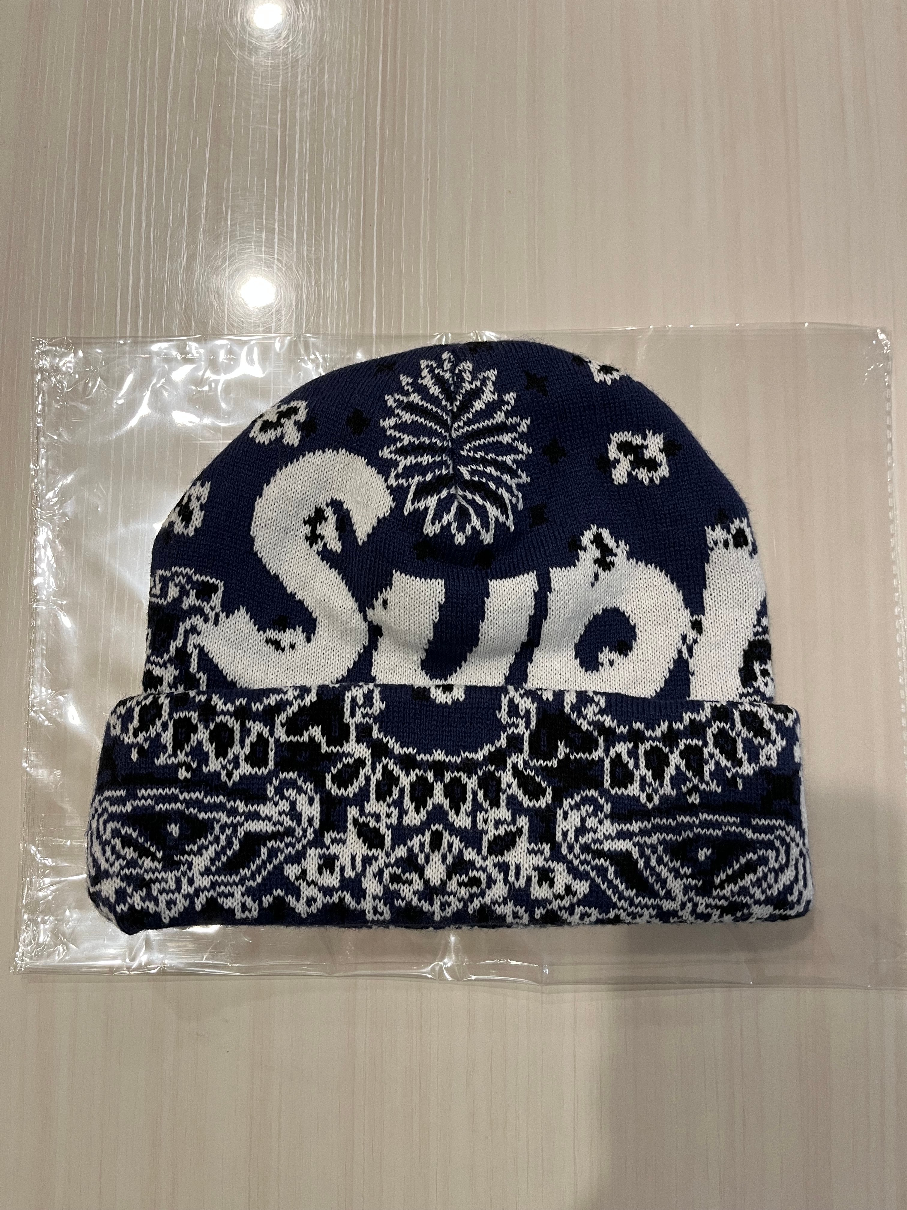 Supreme Bandana Big Logo Beanie 