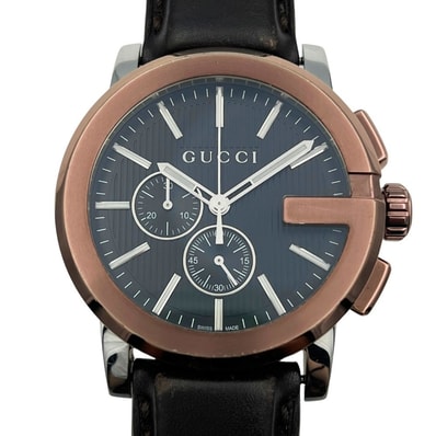 GUCCI グッチ 101.2 G-クロノ クォーツ メンズ 腕時計 C1458
