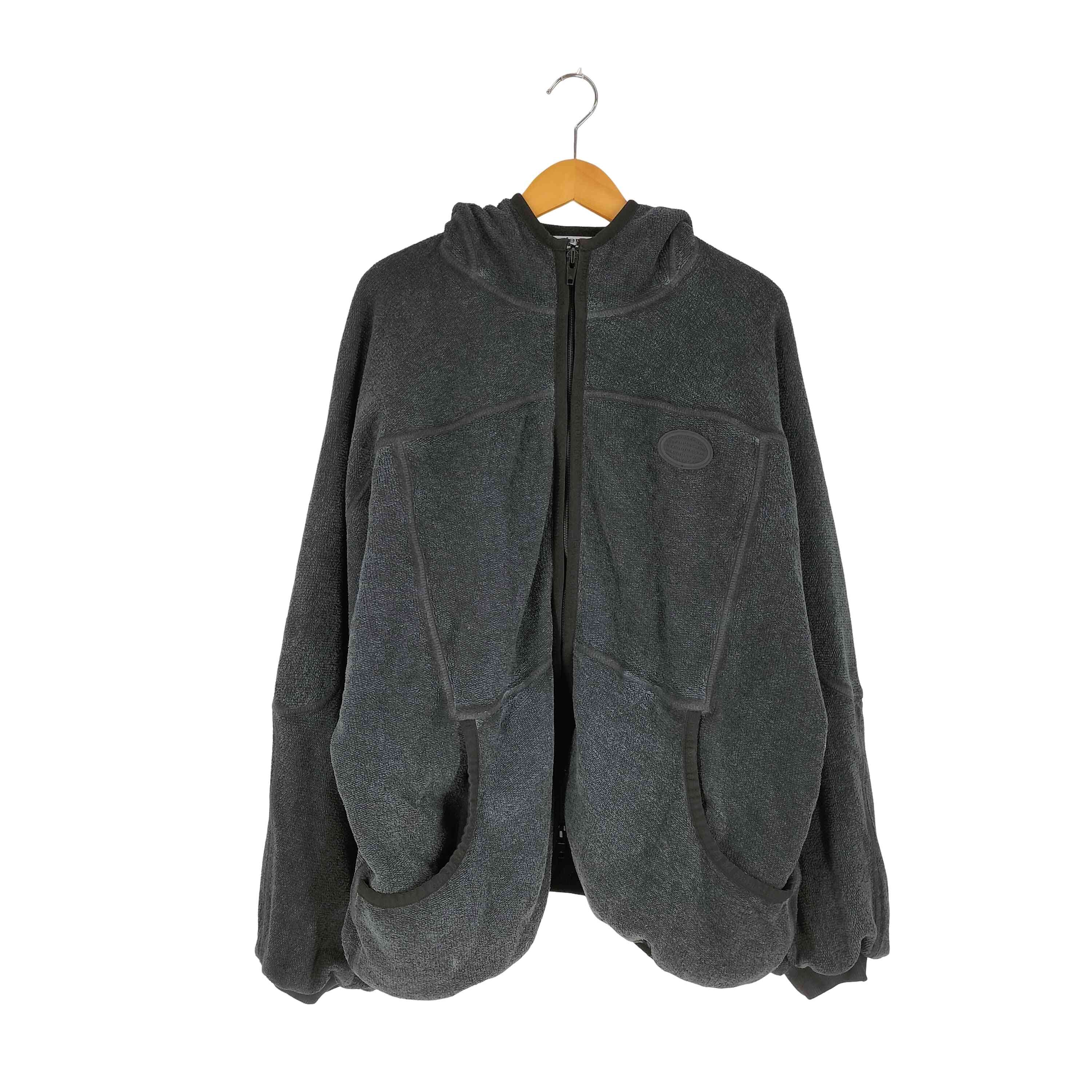 Cotton Oversize Zip-Up Hoodie【1142556075503】