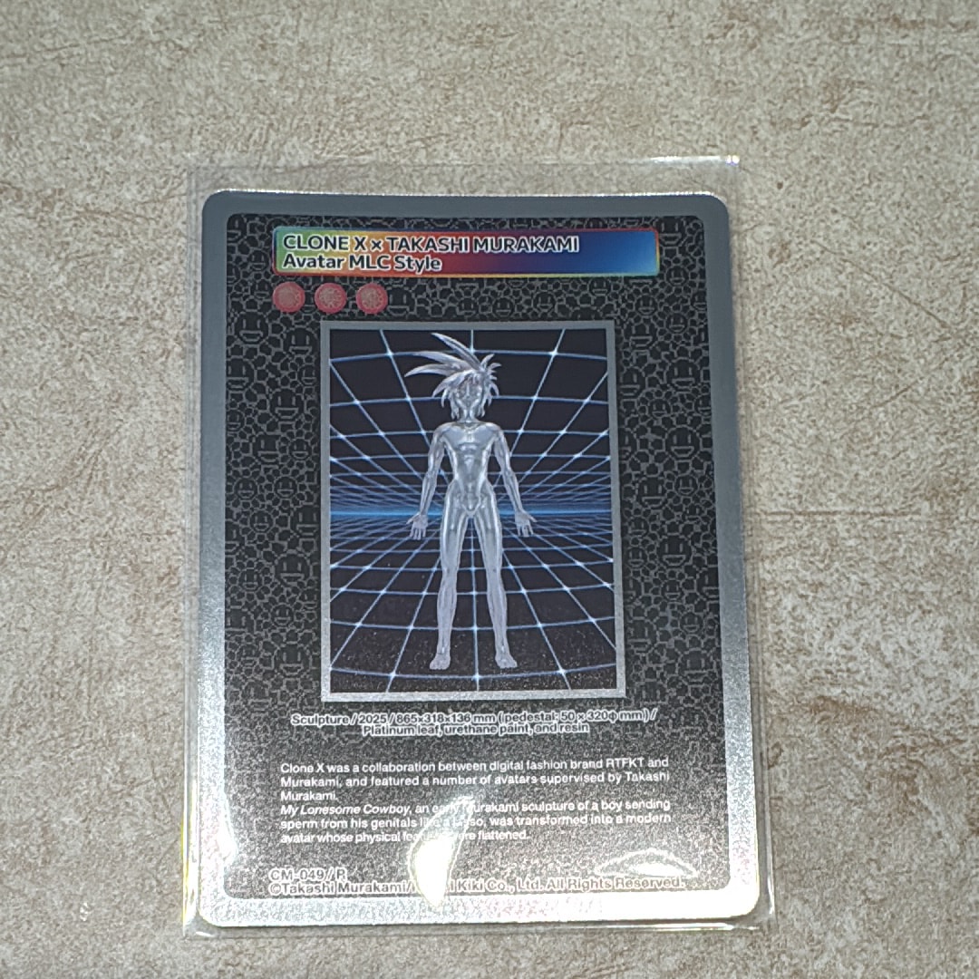 CLONE X × TAKASHI MURAKAMI Avatar MLC Style R [CM-049](ムラカミフラワーズ「Takashi Murakami: Stepping on the Tail of a Rainbow 限定版」)