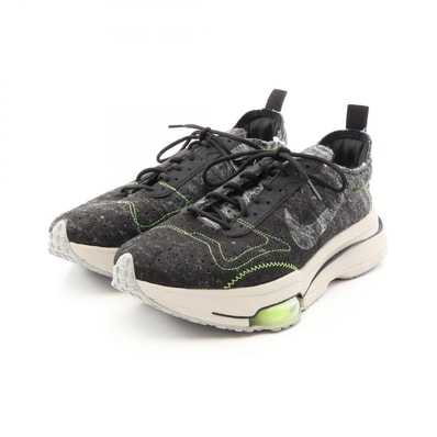 ナイキ NIKE AIR ZOOM TYPE スニーカー 靴 ファブリック メンズ グレー系 / ブラック系 / グリーン系 【中古】