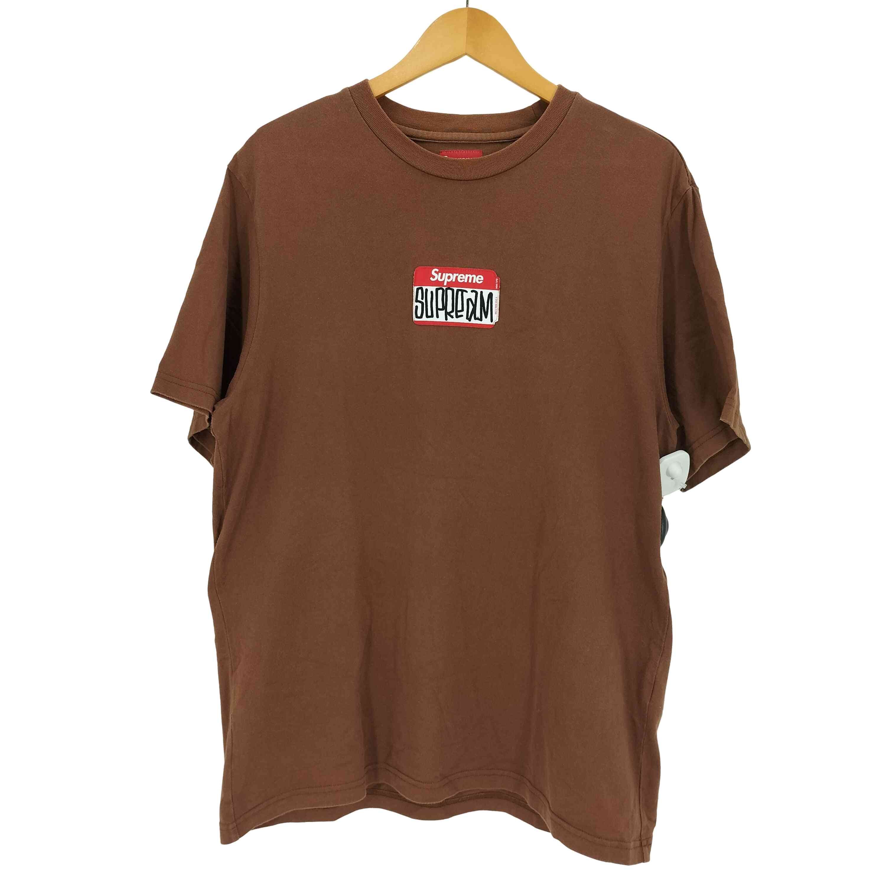 21AW GONZ NAMETAG S/S TOP【1142840660095】