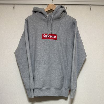 Supreme Box Logo Hooded Sweatshirt "Heather Grey" (16FW)