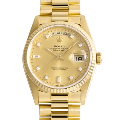 ROLEX ロレックス デイデイト 18238A X番 Tritium K18YG【中古】