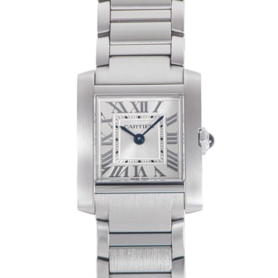 Cartier カルティエ タンクフランセーズ SM WSTA0129 ステンレススチール【中古】
