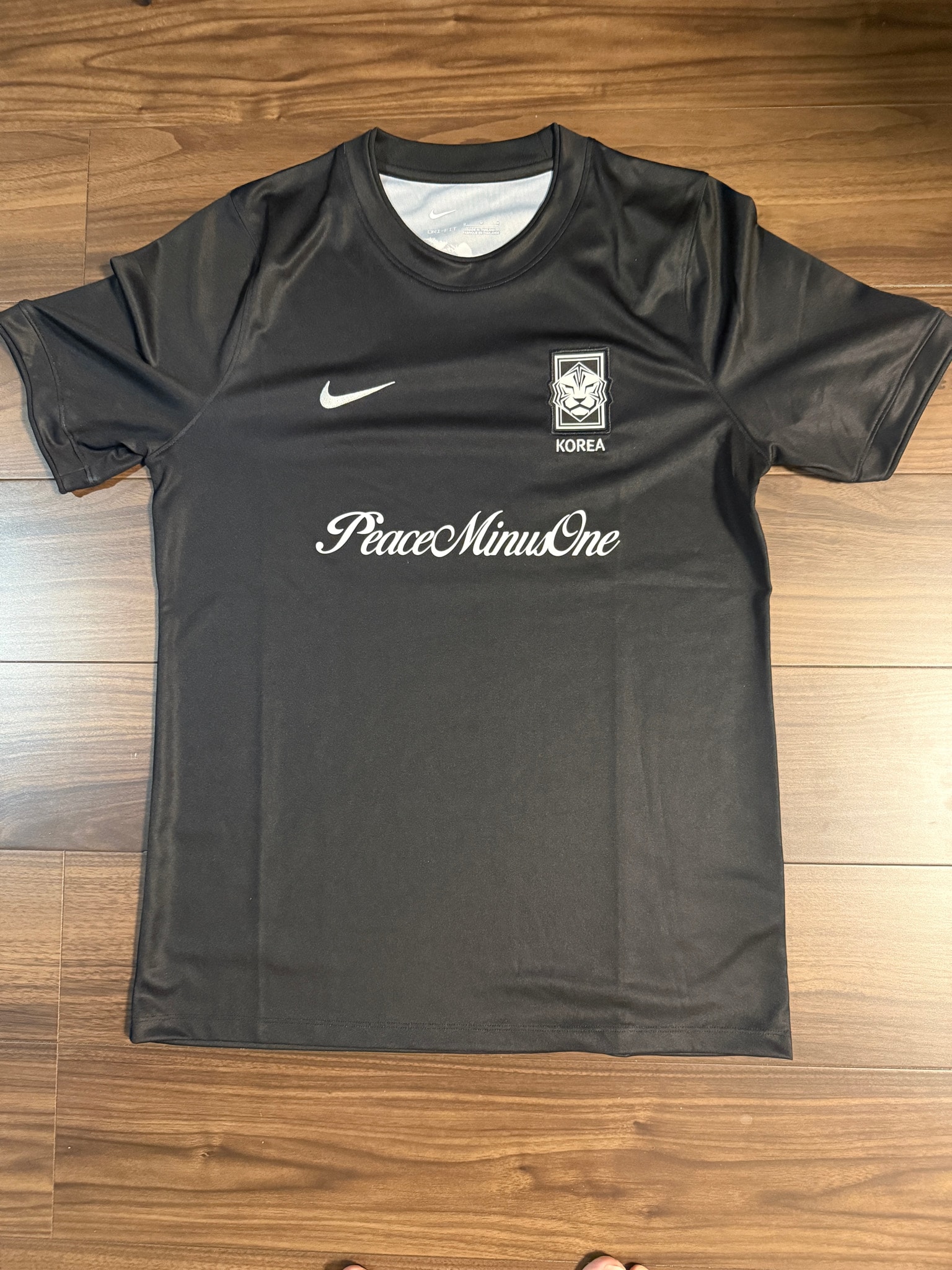 Nike x PEACEMINUSONE X2 World Cup Academy Pro Short-Sleeve Football Top South Korea "Black" / G-Dragon