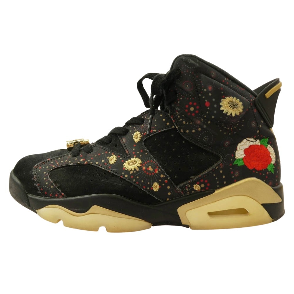 NIKE ナイキ スニーカー AA2492-021 NIKE AIR JORDAN 6 RETRO CNY CHINESE NEW YEAR  エアジョーダン6 レトロ チャイニーズ ニューイヤー スニーカー ブラック系 マルチカラー系 27.5cm【中古】