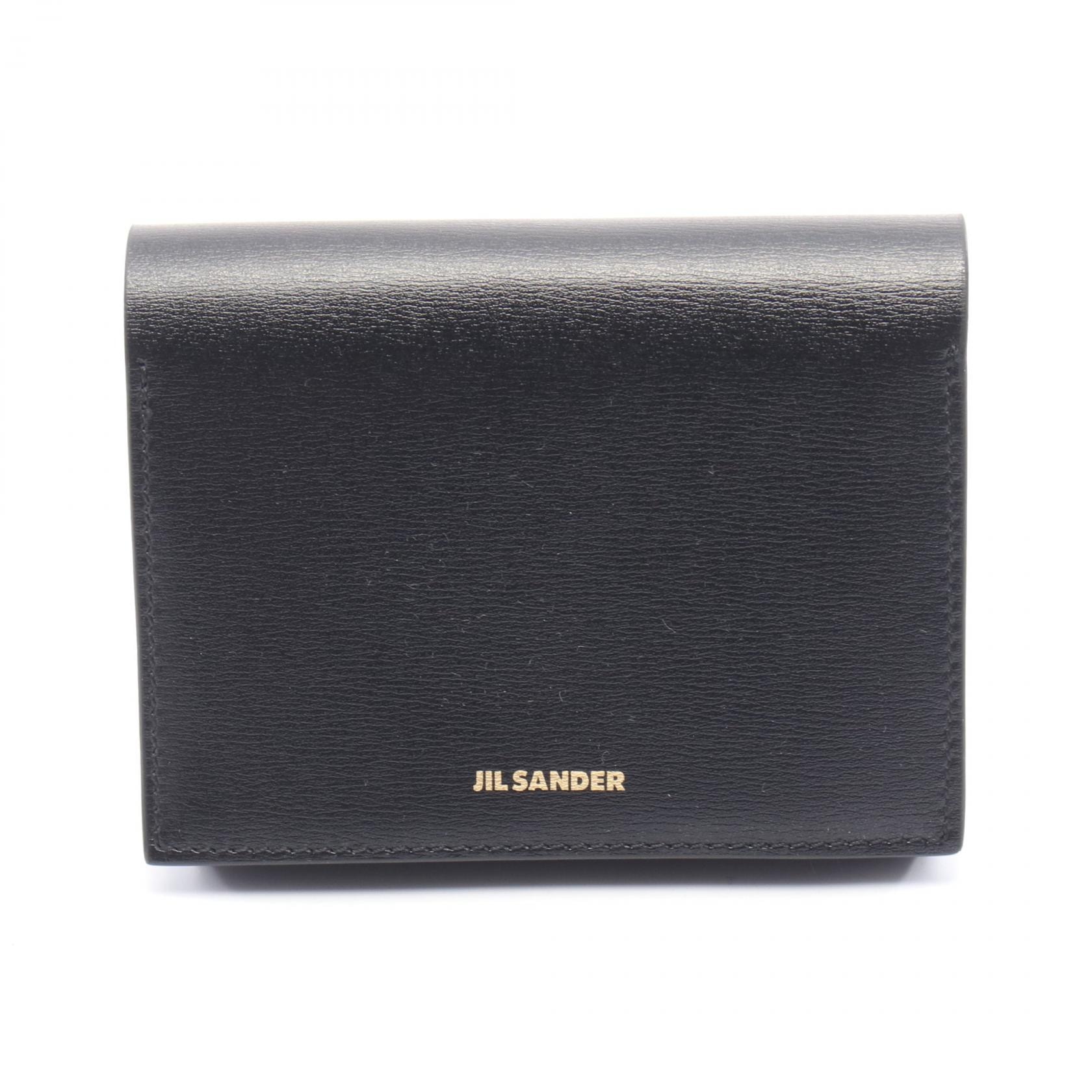 ジルサンダー JIL SANDER オリガミ マルチカードホルダー カードケース アクセサリー レザー レディース ブラック系 J07UI0020P4840001 【新品】