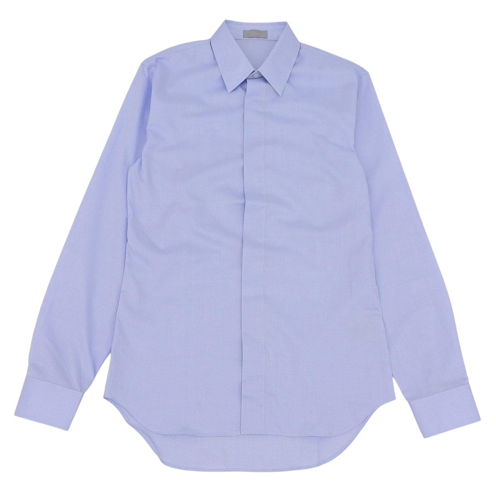 極美品 ディオール オム
 長袖シャツ ライトブルー メンズ 37 013C502A4771