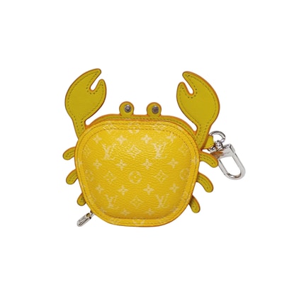 Louis Vuitton LV Crab Bag Charm Monogram "Jaune"