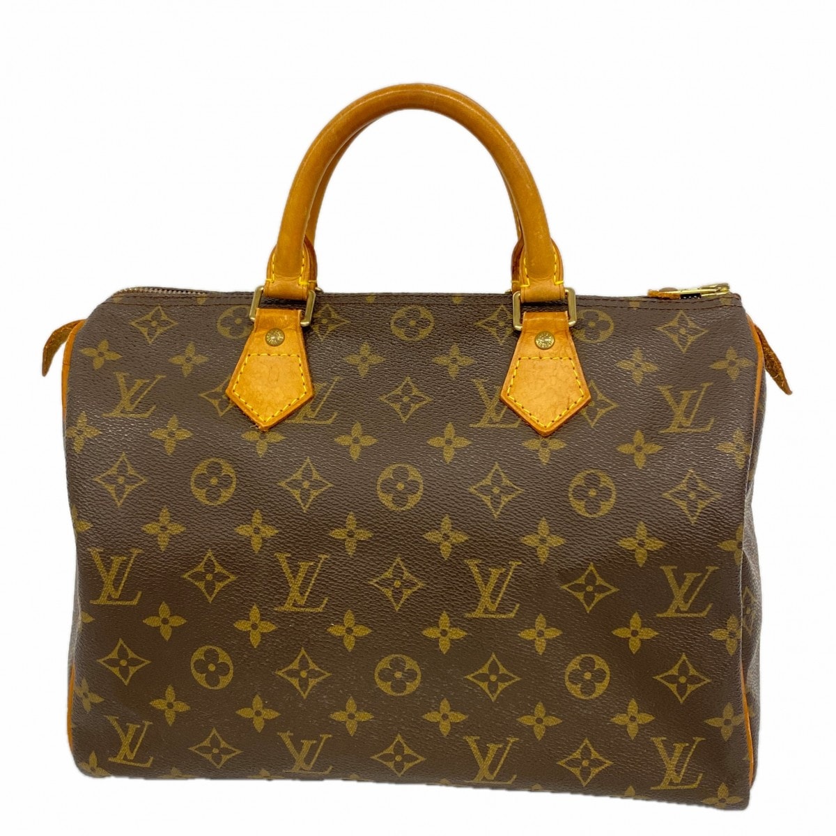 【6de5644】ルイヴィトン ハンドバッグ モノグラム スピーディ30 M41108 ブラウン【中古】レディース