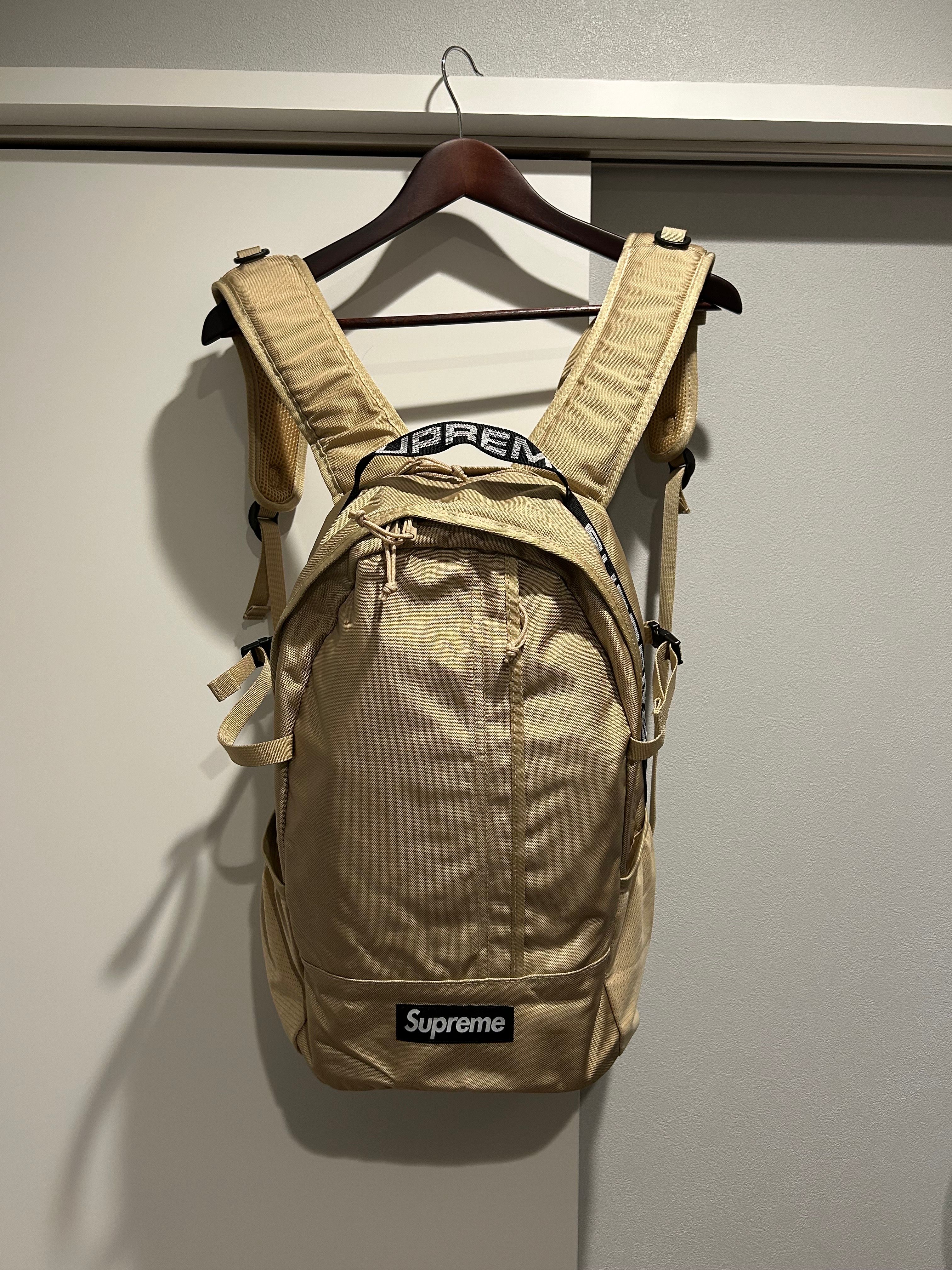 Supreme 18SS Backpack "Tan"