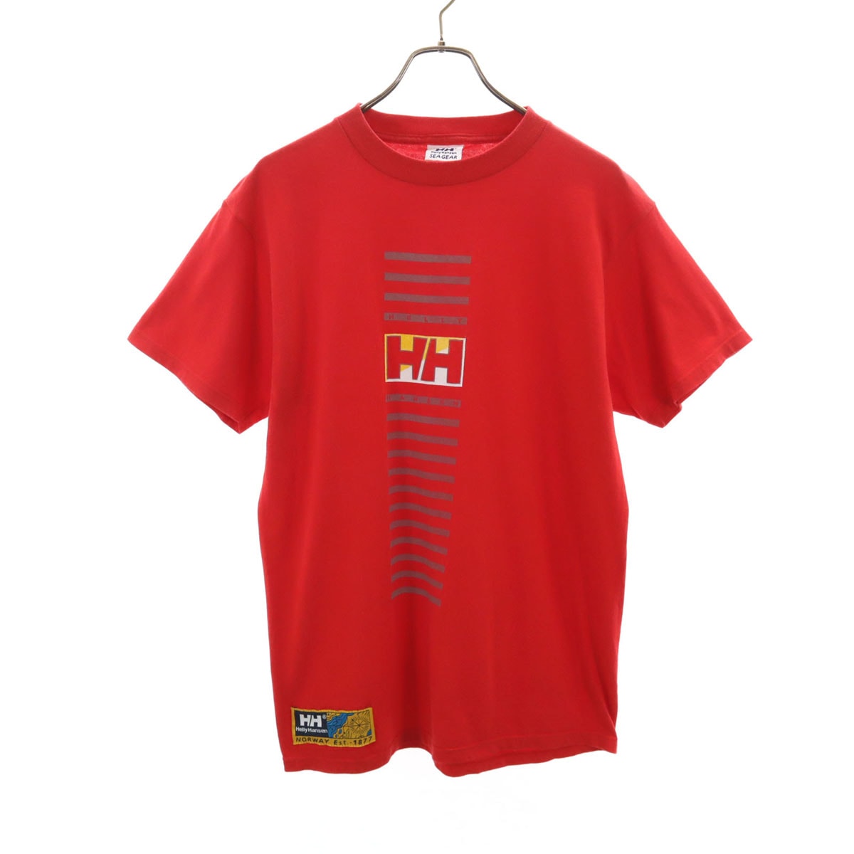 HELLY HANSEN ヘリーハンセン 半袖 Tシャツ レッド系