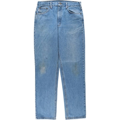 古着 カーハート Carhartt Traditional FIT テーパードデニムパンツ メンズw34相当/eaa661052