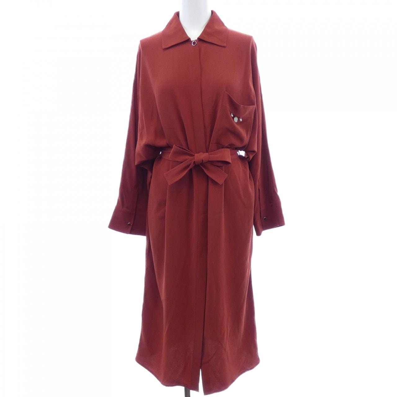 エルメス HERMES ROBE INSPIRATION CHEMISE 2H0540DC クルードセルメダル ワンピース