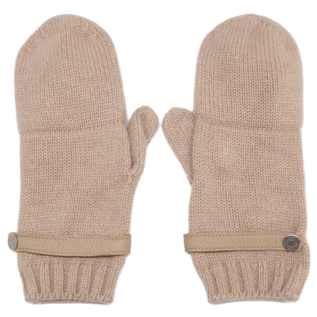 エルメス 【美品】ボルチモア セリエボタン カシミヤ ディアスキン M