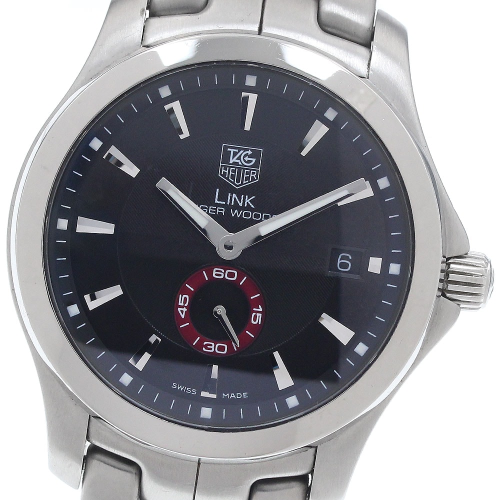 タグホイヤー リンク タイガーウッズ WJ2110 メンズ 【中古】