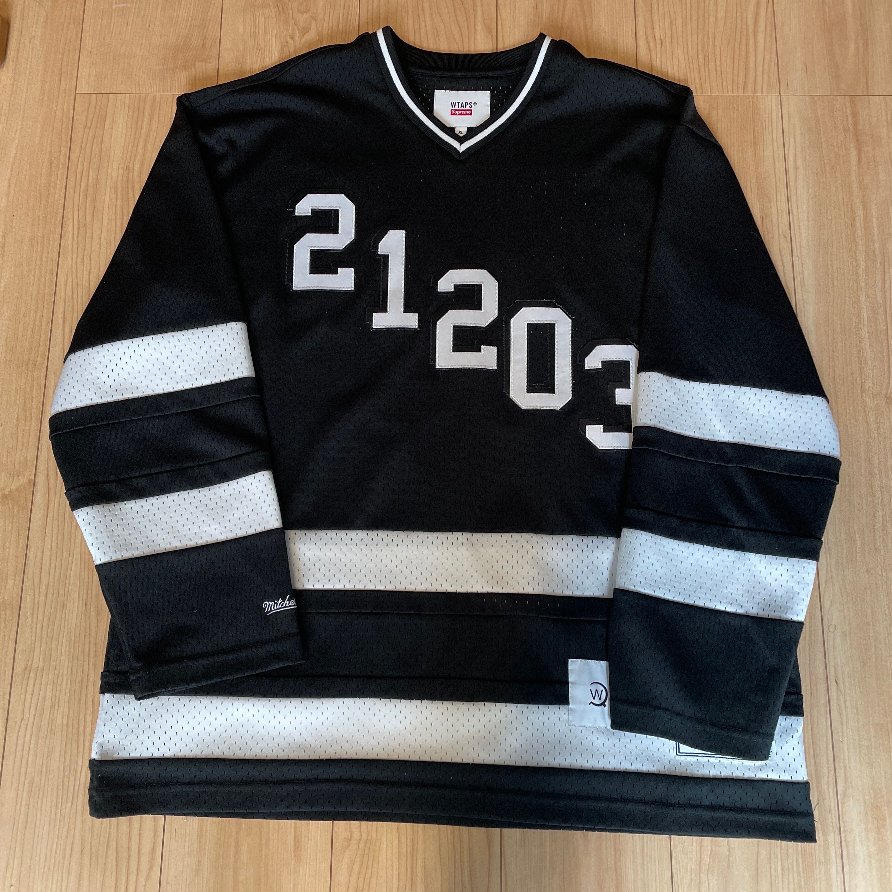 Supreme / WTAPS Mitchell & Ness Hockey Jersey "Black"