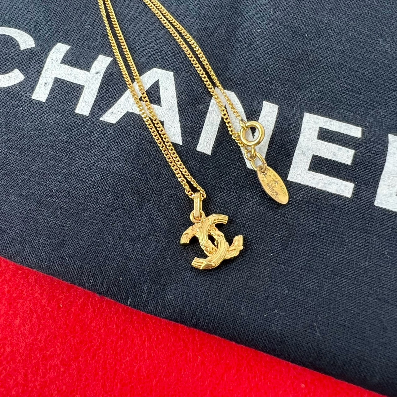 CHANEL シャネル ココマーク モチーフ GP ネックレス ゴールド
32803