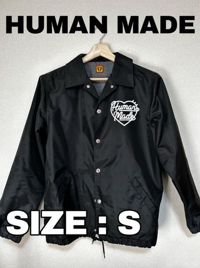 HUMAN MADE COACH JACKET "Black"