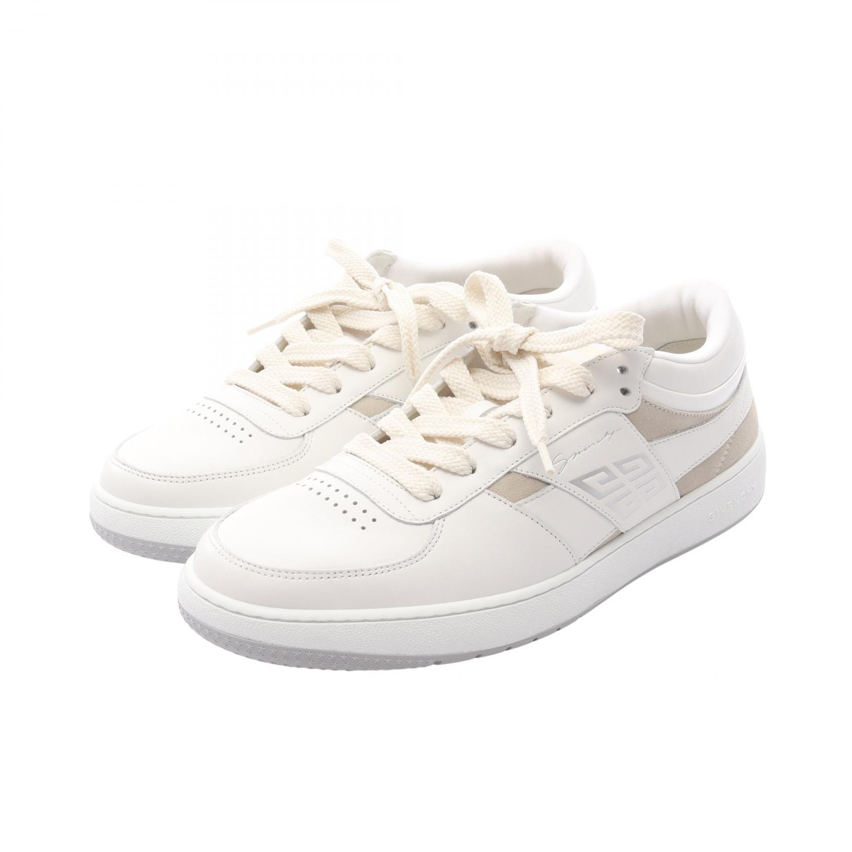 ジバンシィ GIVENCHY G Move スニーカー 靴 レザー スウェード メンズ ホワイト系 / ブラウン系 BH00ARH1U911840 【新品】