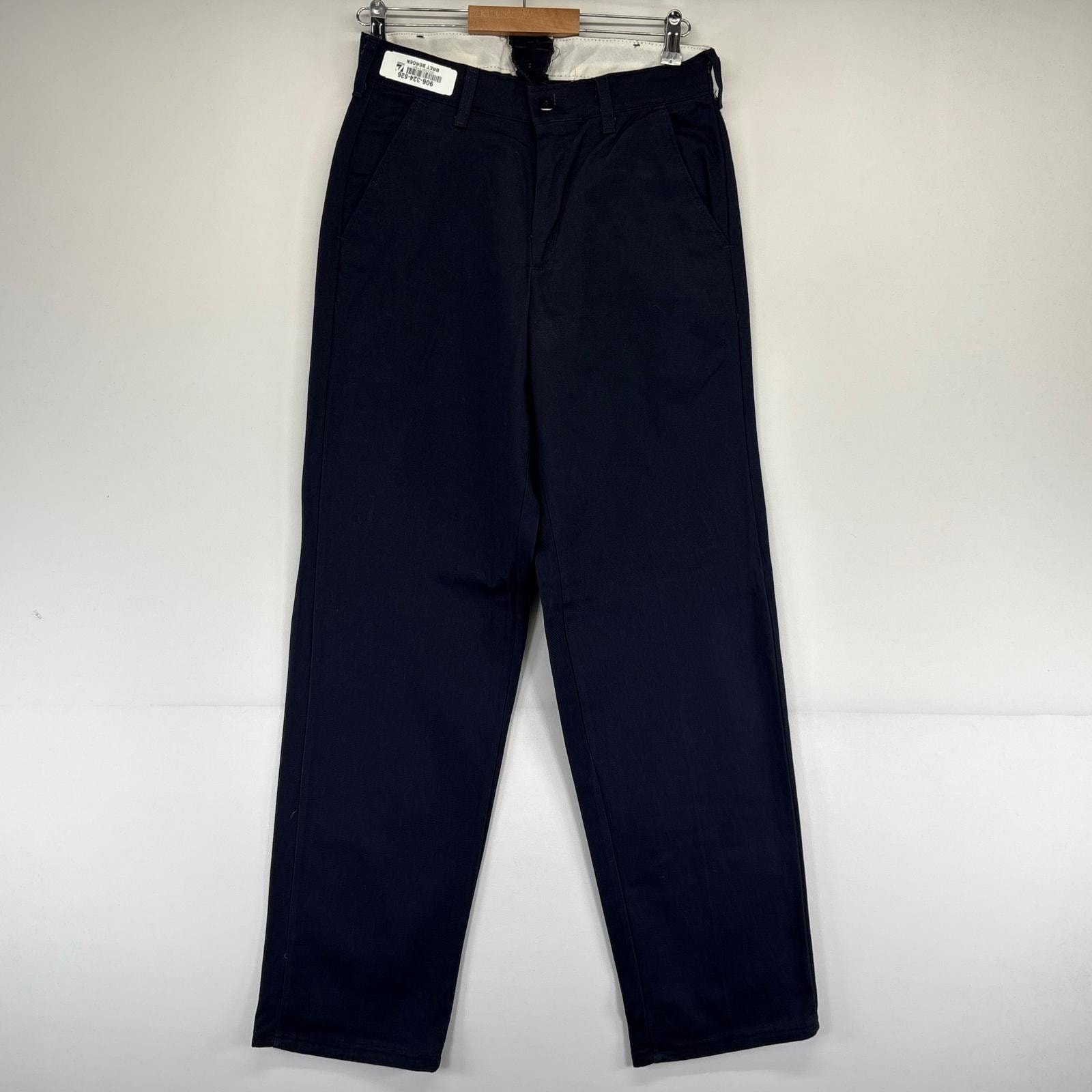 古着 レッドキャップ RED KAP パンツ ワークパンツ チノパン ワンポイントロゴ W30 ネイビー系 メンズ