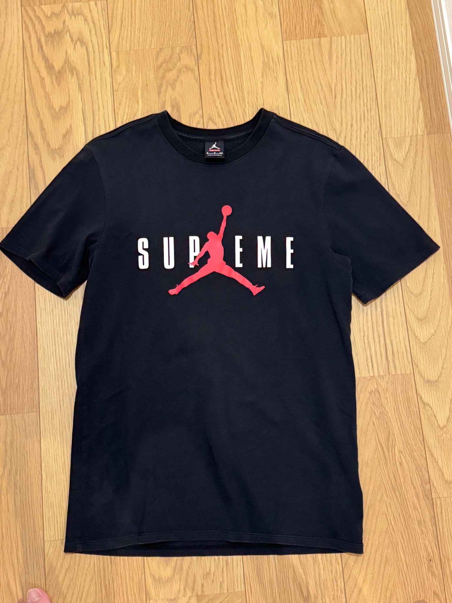 Supreme x Jordan Tee "Black"