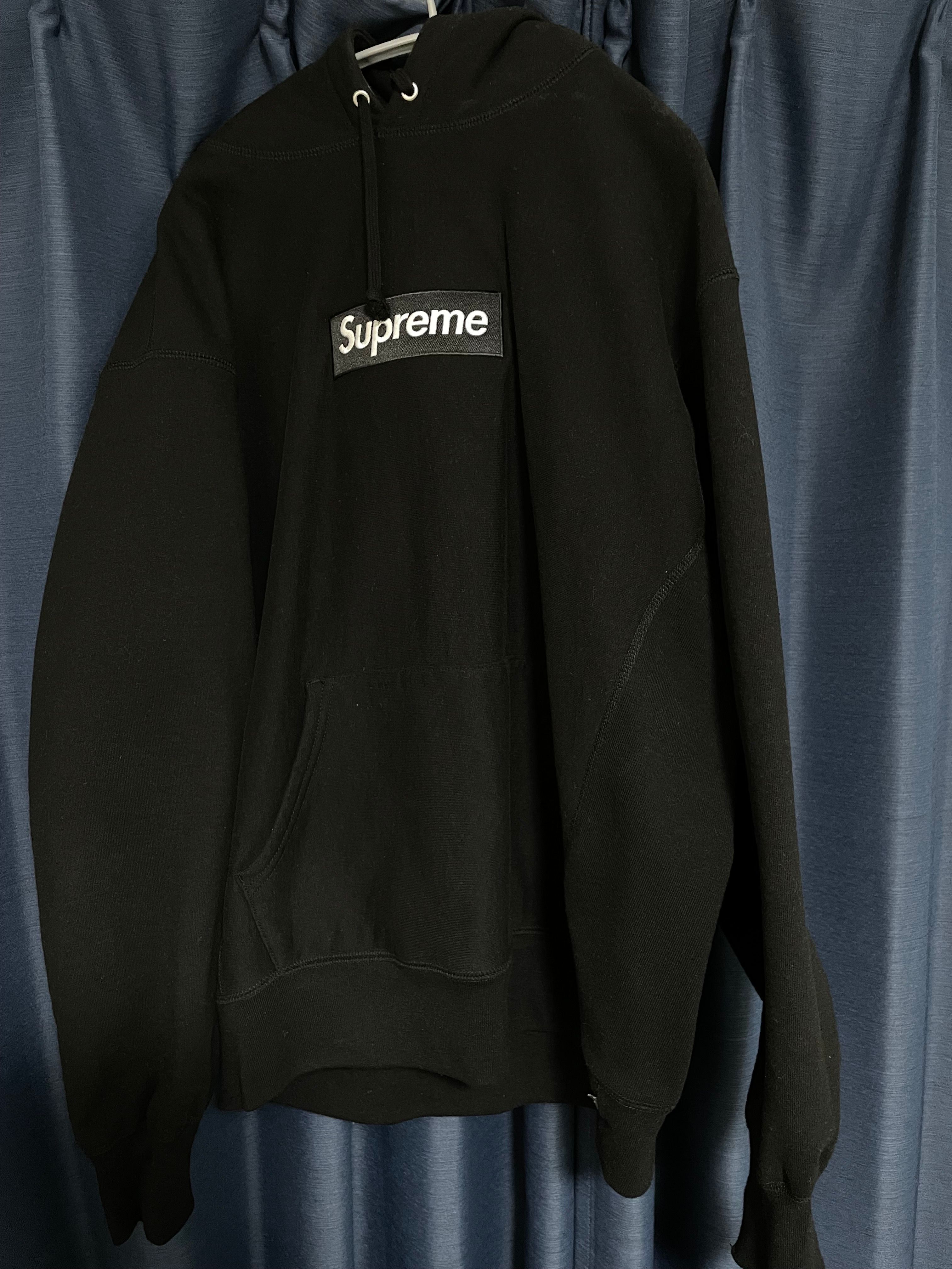 Supreme Box Logo Hooded Sweatshirt "Black" (21FW)