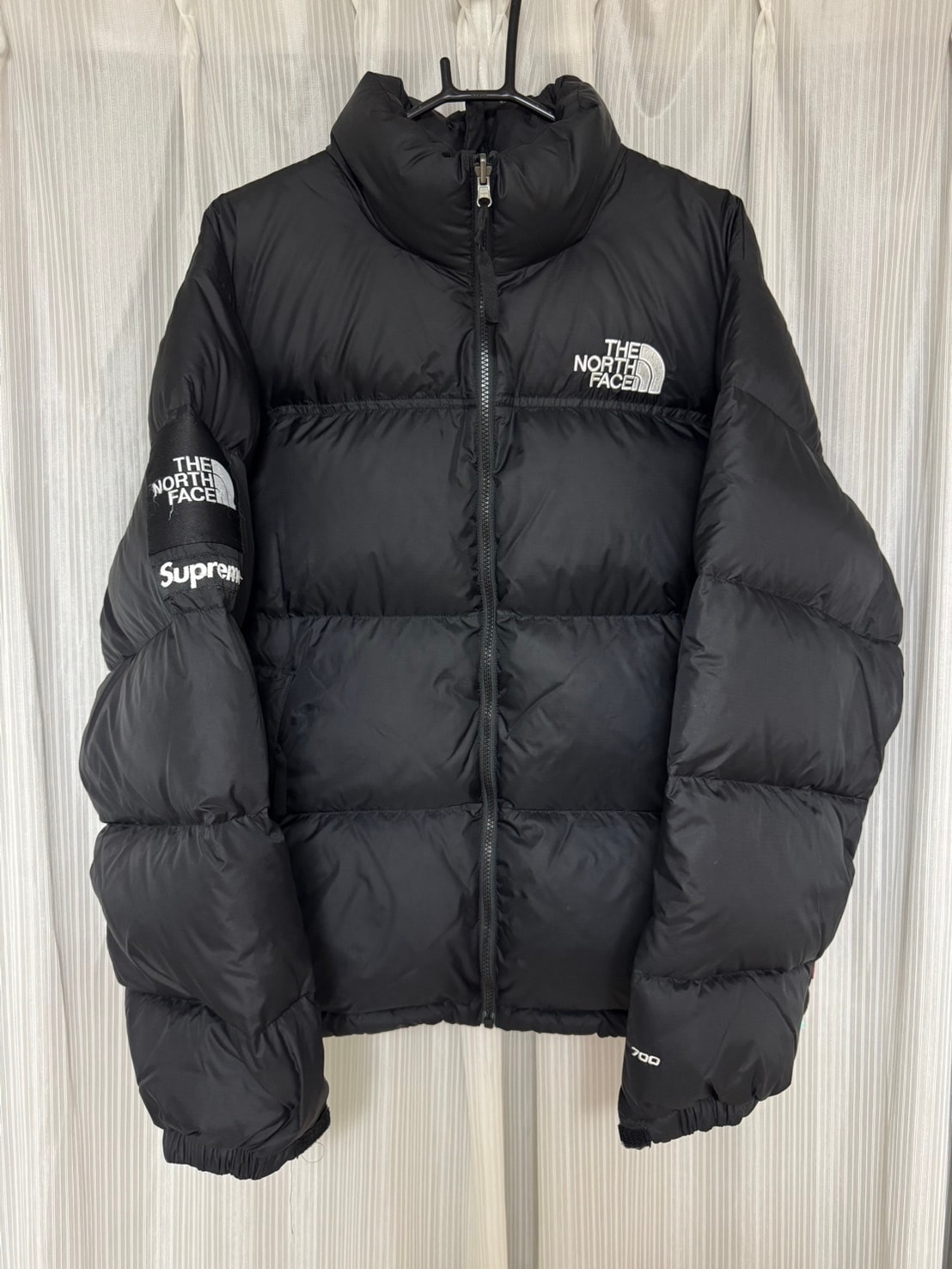 Supreme x The North Face Split Nuptse Jacket "Black" ND02400I / NF0A875F