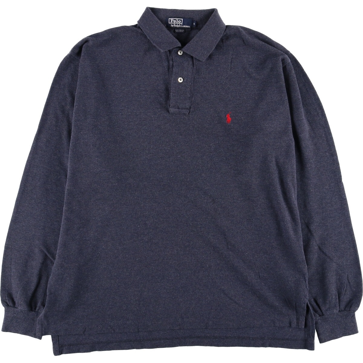 古着 ラルフローレン Ralph Lauren POLO by Ralph Lauren 長袖 ポロシャツ メンズL相当/eaa575716
