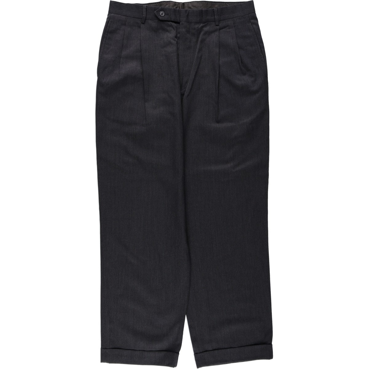 古着 ブルックスブラザーズ Brooks Brothers ツータック スラックスパンツ USA製 メンズw34相当/eaa663369