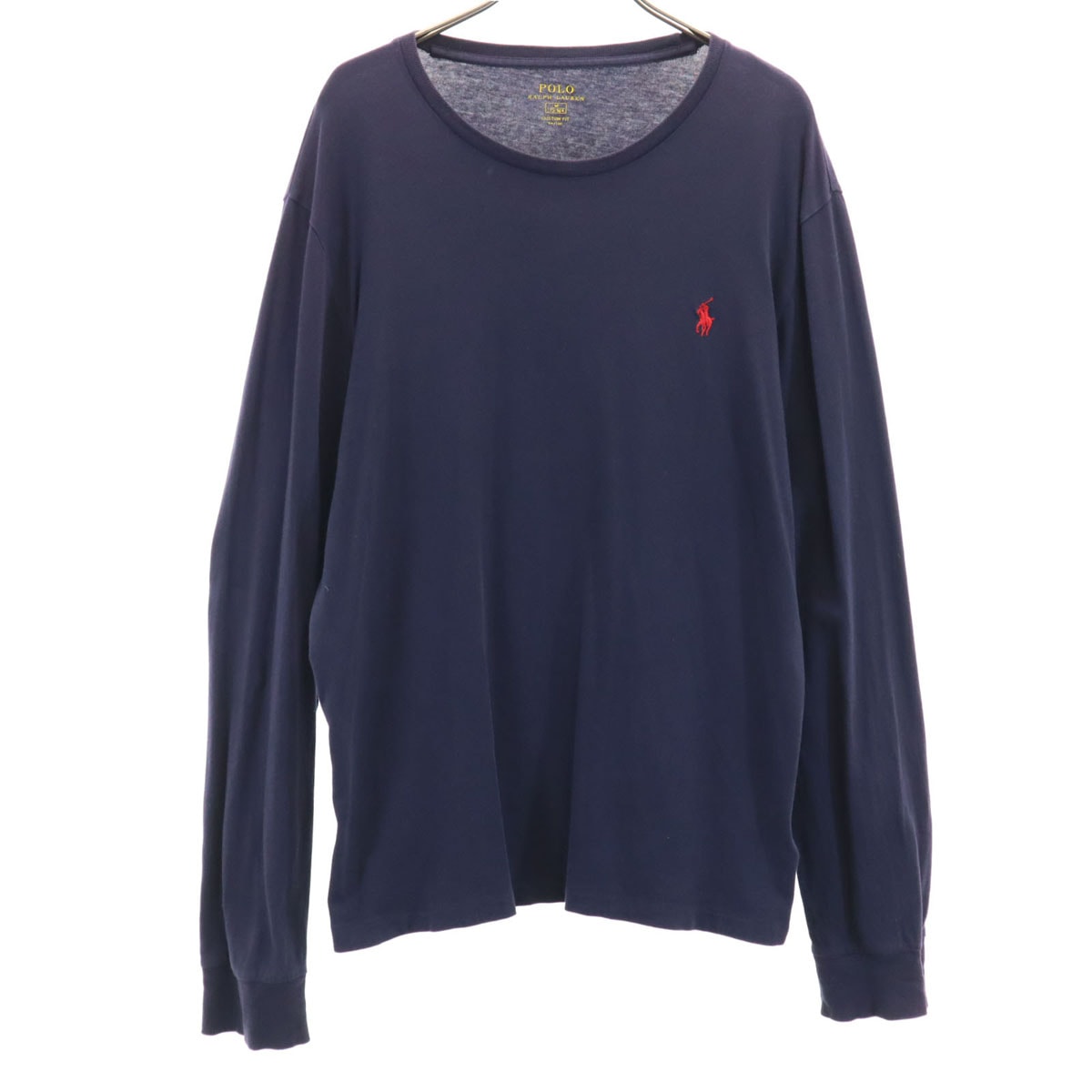 POLO RALPH LAUREN ポロラルフローレン 長袖 Tシャツ M ネイビー ロンT