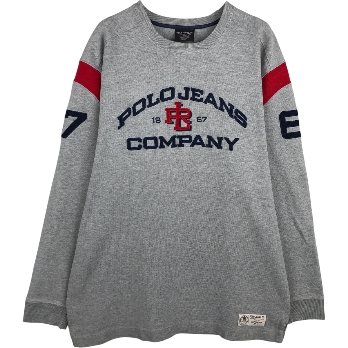 古着 ラルフローレン Ralph Lauren POLO JEANS COMPANY ロゴスウェットシャツ トレーナー メンズXL相当/eaa616480