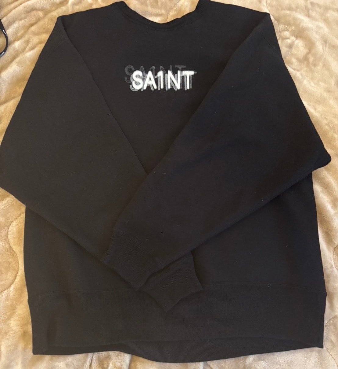 SAINT Mxxxxxx Crw-N Sweat7 Deadly "Black"