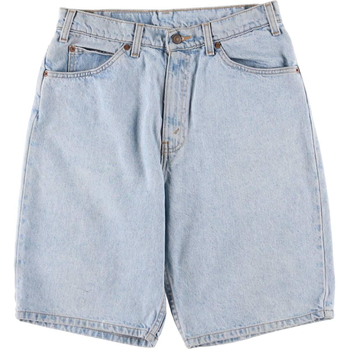 古着 90年代 リーバイス Levi's 550 RELAXED FIT オレンジタブ デニムショーツ ハーフパンツ メンズw31相当 ヴィンテージ/eaa561249