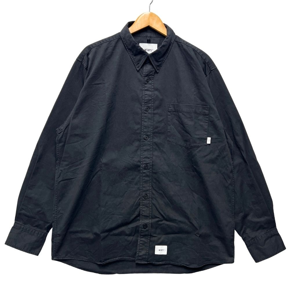 WTAPS TXT 02 / LS / Cotton. Flannel. Textile. Of 