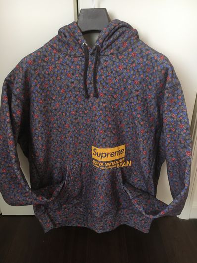 Supreme / JUNYA WATANABE COMME des GARCONS MAN Hooded Sweatshirt "Black Flowers"