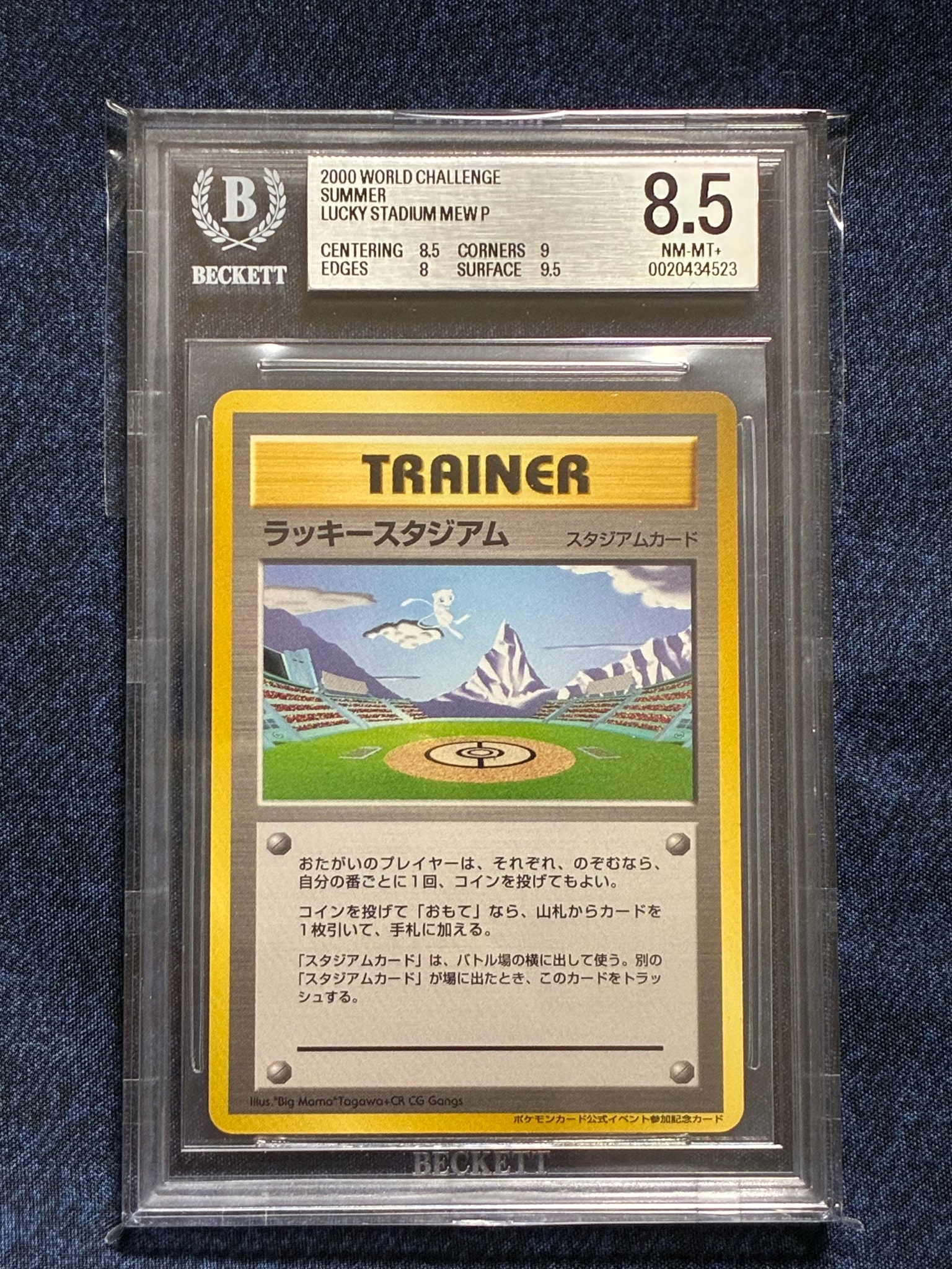 ラッキースタジアム P : 旧裏 [neo-P](プロモーションカード「ポケモンカード公式イベント参加記念カード【北信越地区】」)