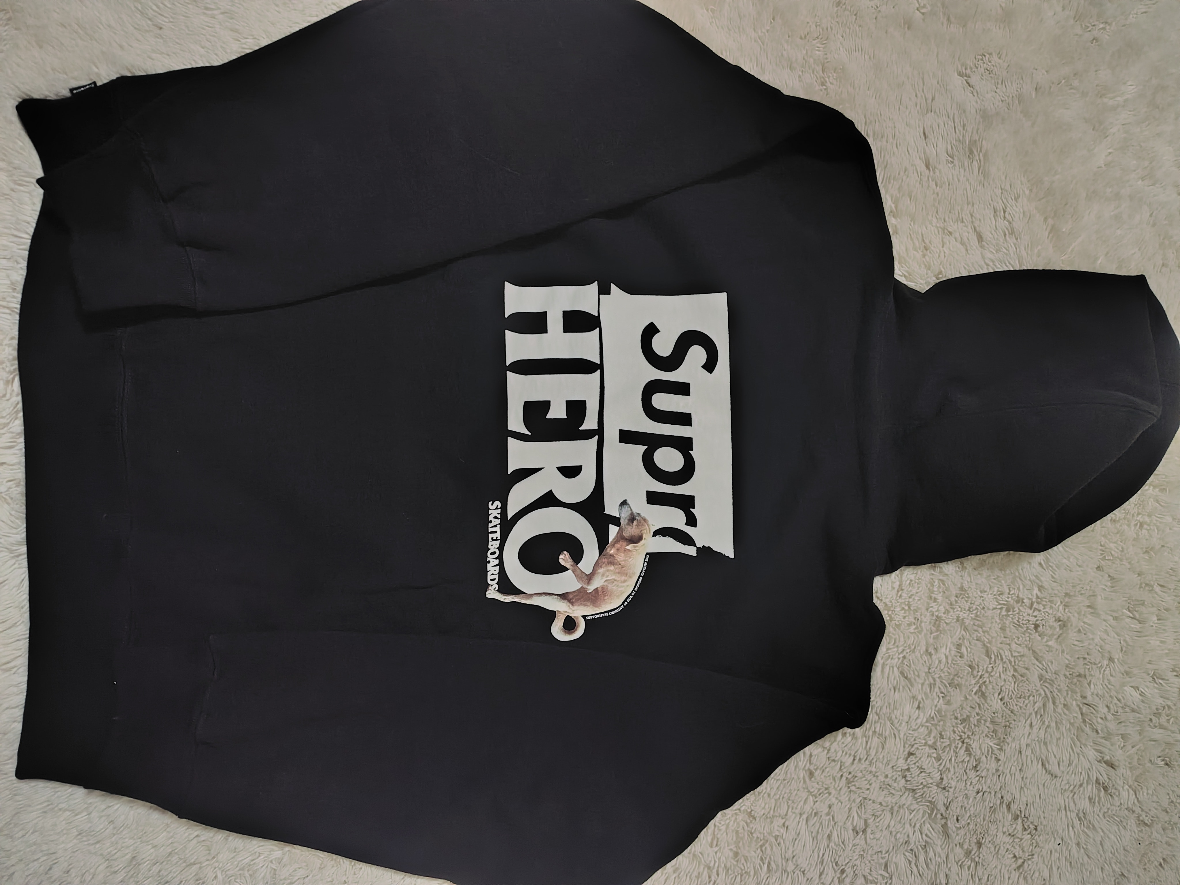 Supreme x ANTIHERO Hooded Sweatshirt "Black"