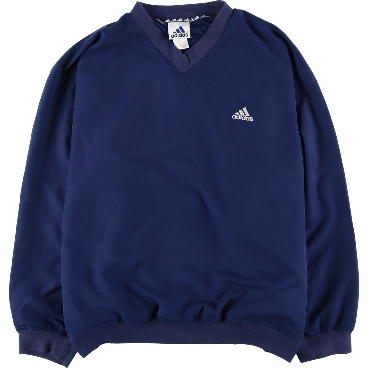 古着 90年代 アディダス adidas Vネック ウォームアッププルオーバー メンズL相当 ヴィンテージ/eaa606852