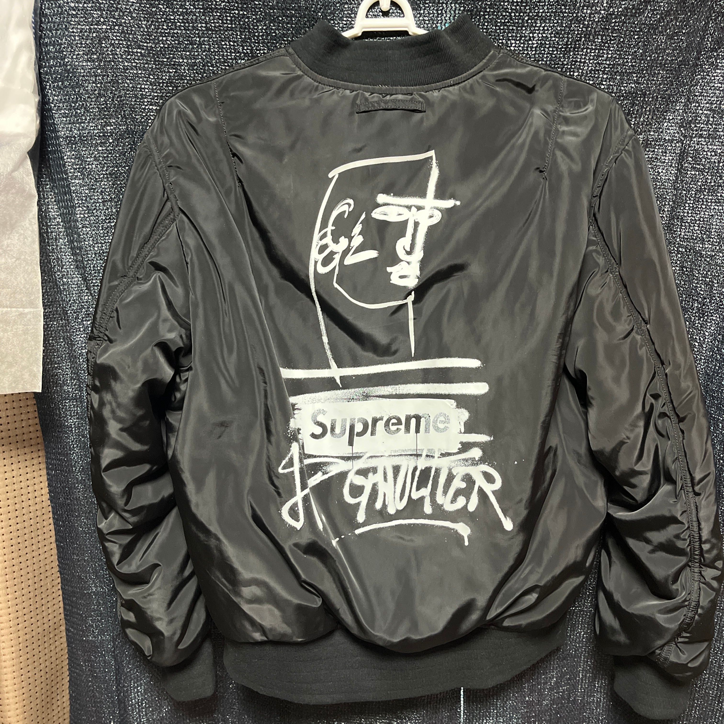 Supreme / Jean Paul Gaultier® Reversible Backpack MA-1 "Silver"