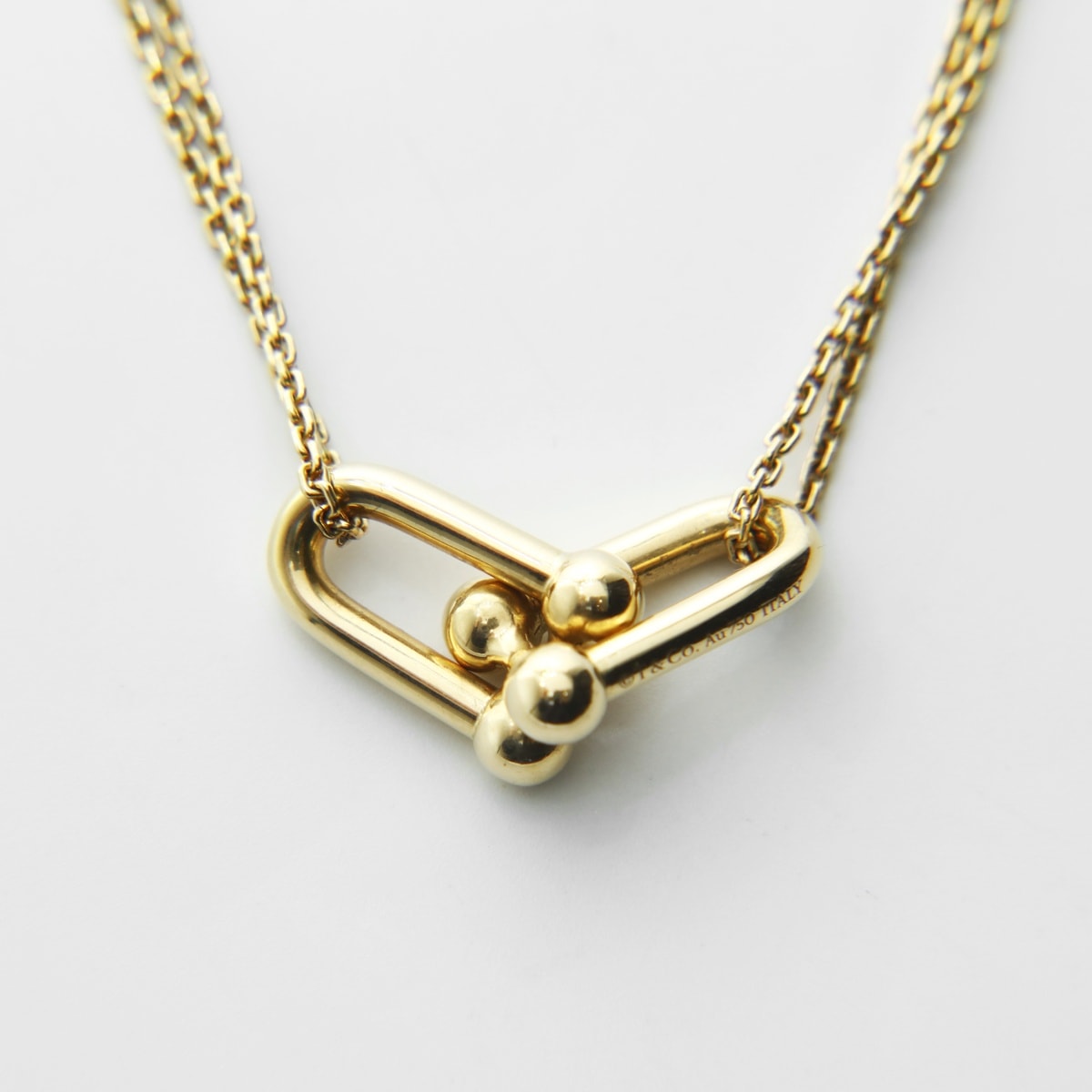 ティファニー TIFFANY&Co. ハードウェア Au750 ネックレス【中古】