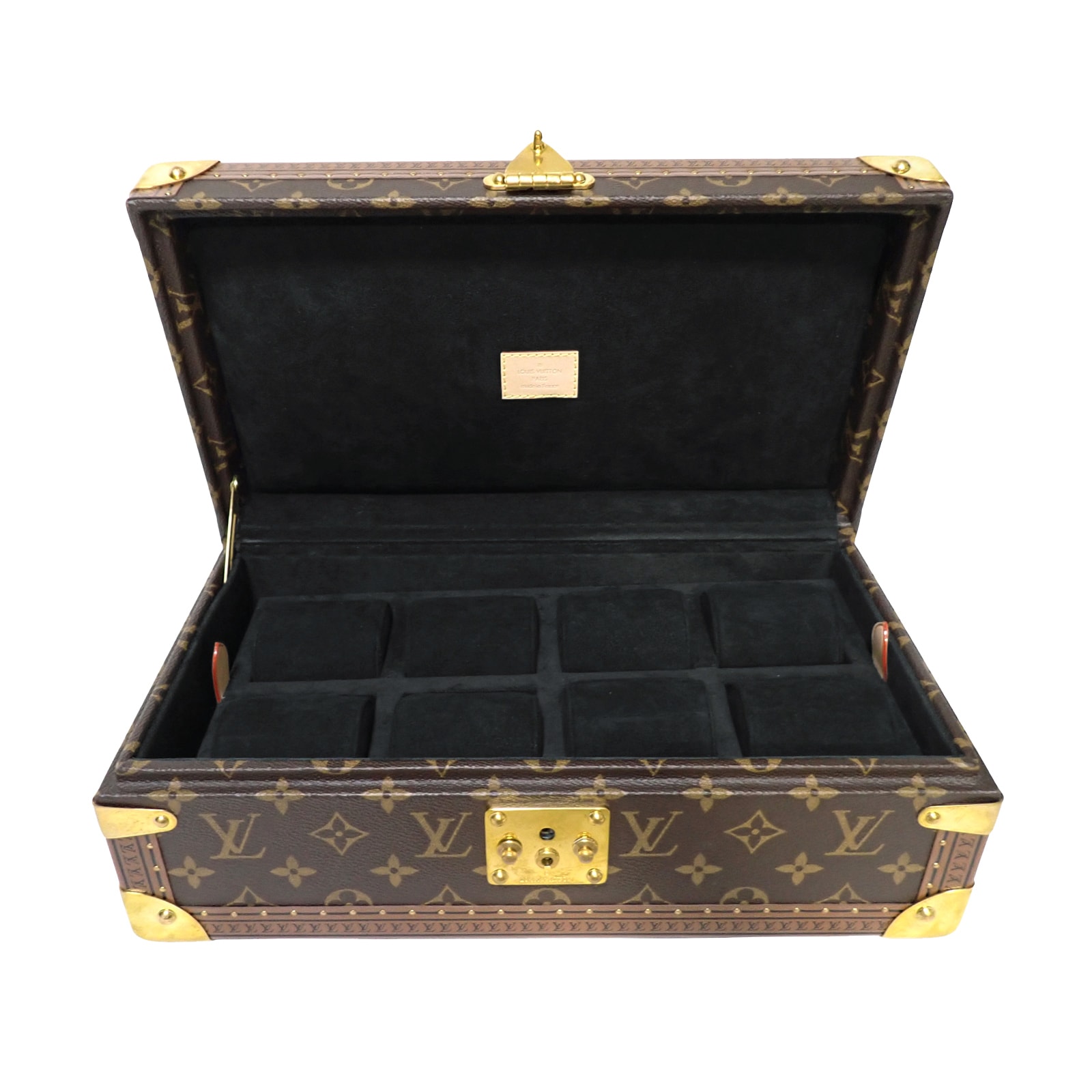 LOUIS VUITTON ルイ・ヴィトン モノグラム コフレ 8モントル M47641 ケース ウォッチボックス ブラウン メンズ 時計パーツ
LV