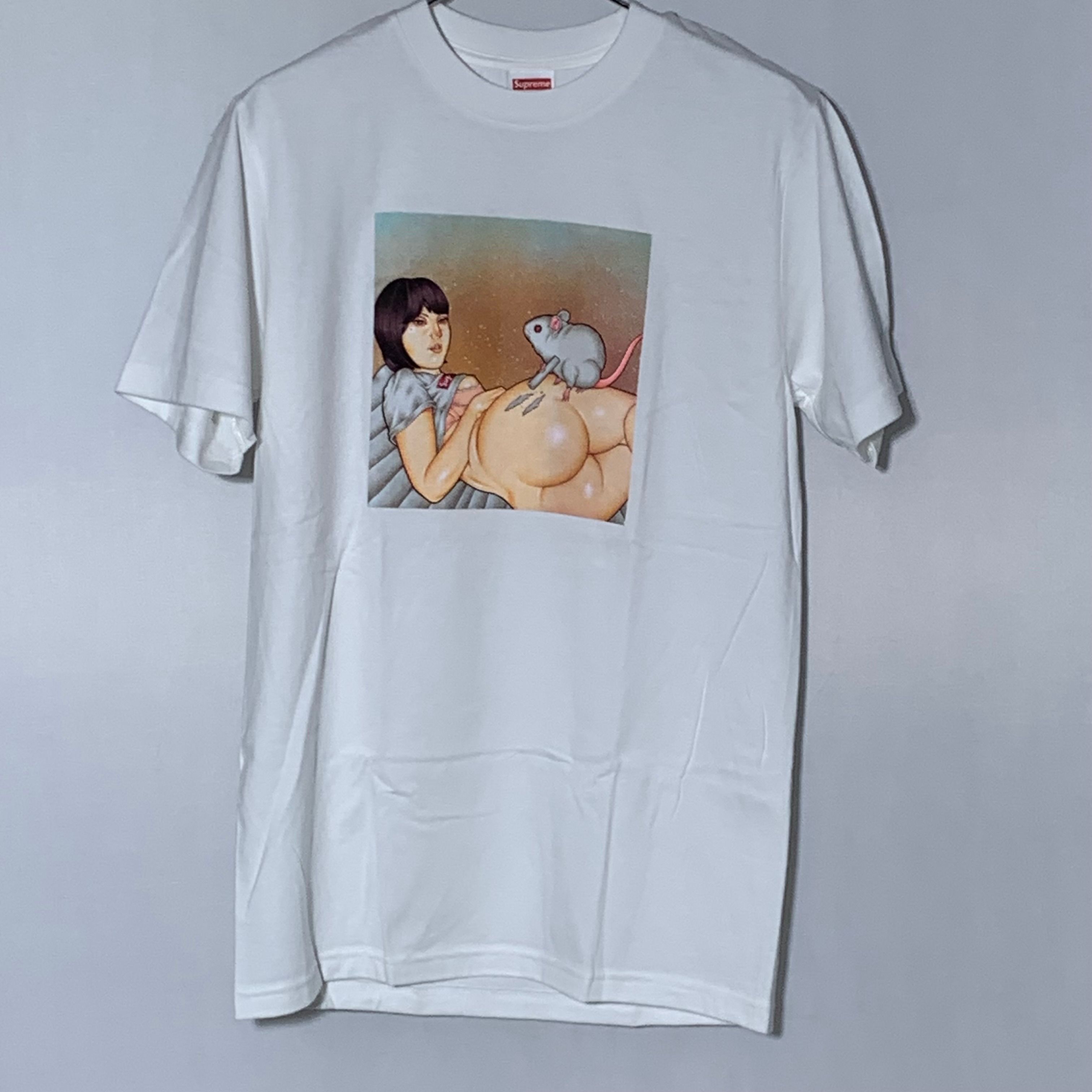 Supreme Mouse Tee "White"