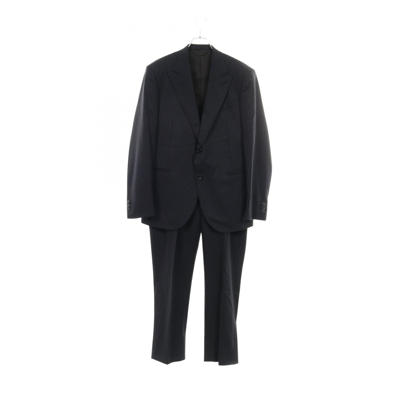 ルイ・ヴィトン LOUIS VUITTON PONT NEUF FIT スーツ 衣料品 ウール メンズ ネイビー系 RM212FZLUHKCF4E 【中古】