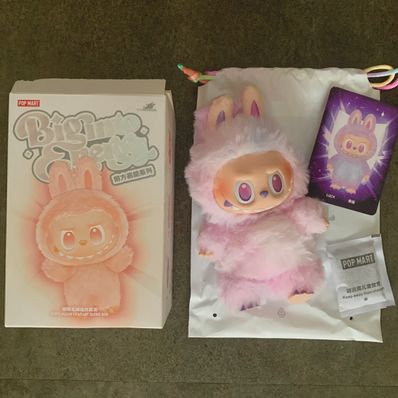 POP MART THE MONSTERS (LABUBU) Big into Energy Series Plush Pendant LUCK