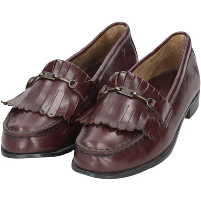 古着 ジーエイチバス G.H.Bass WEEJUNS キルトタン ビットローファー 8B レディース25.0cm相当/saa014798