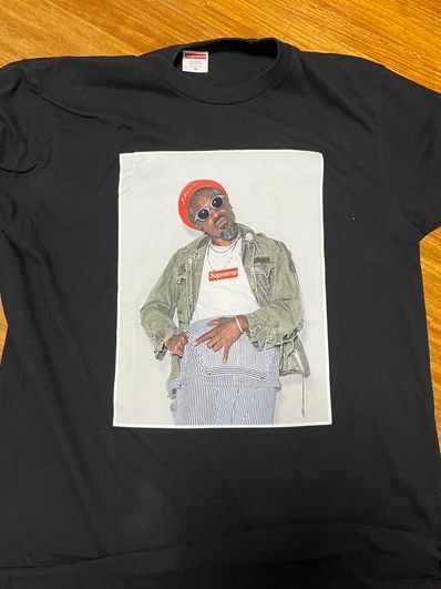 Supreme Andre 3000 Tee "Black"