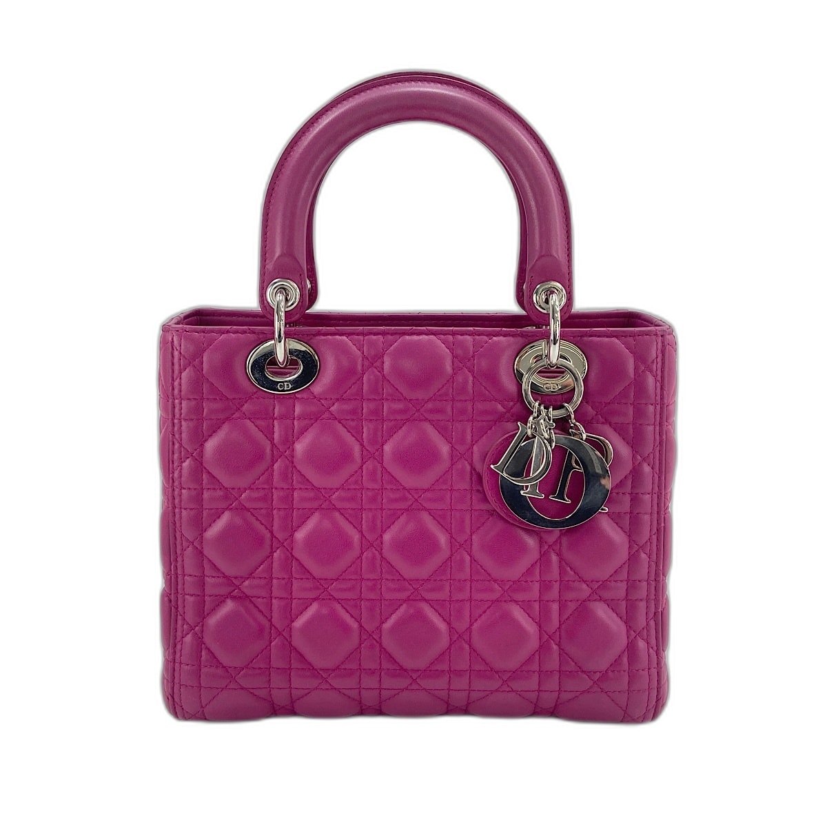 ディオール Dior レディ クリスチャンディオール 2WAY ハンドバッグ【中古】